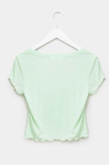 Feather Weight Rib Baby Tee